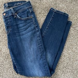 7 For All Mankind Skinny Boyfriend Jeans